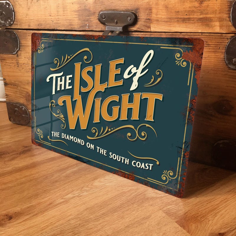 Isle of Wight Sign - Etsy UK