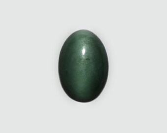 Cat's Eye Evergreen Jade™ High Dome Cabochon