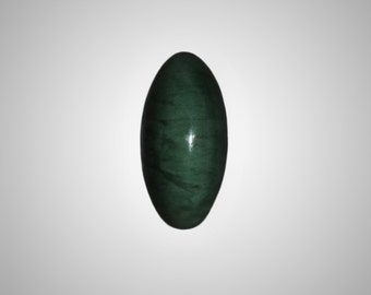 Cat's Eye Evergreen Jade™ High Dome Cabochon