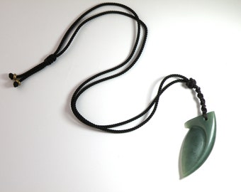 Cat's Eye Evergreen Jade™ (Nephrite) Pendant