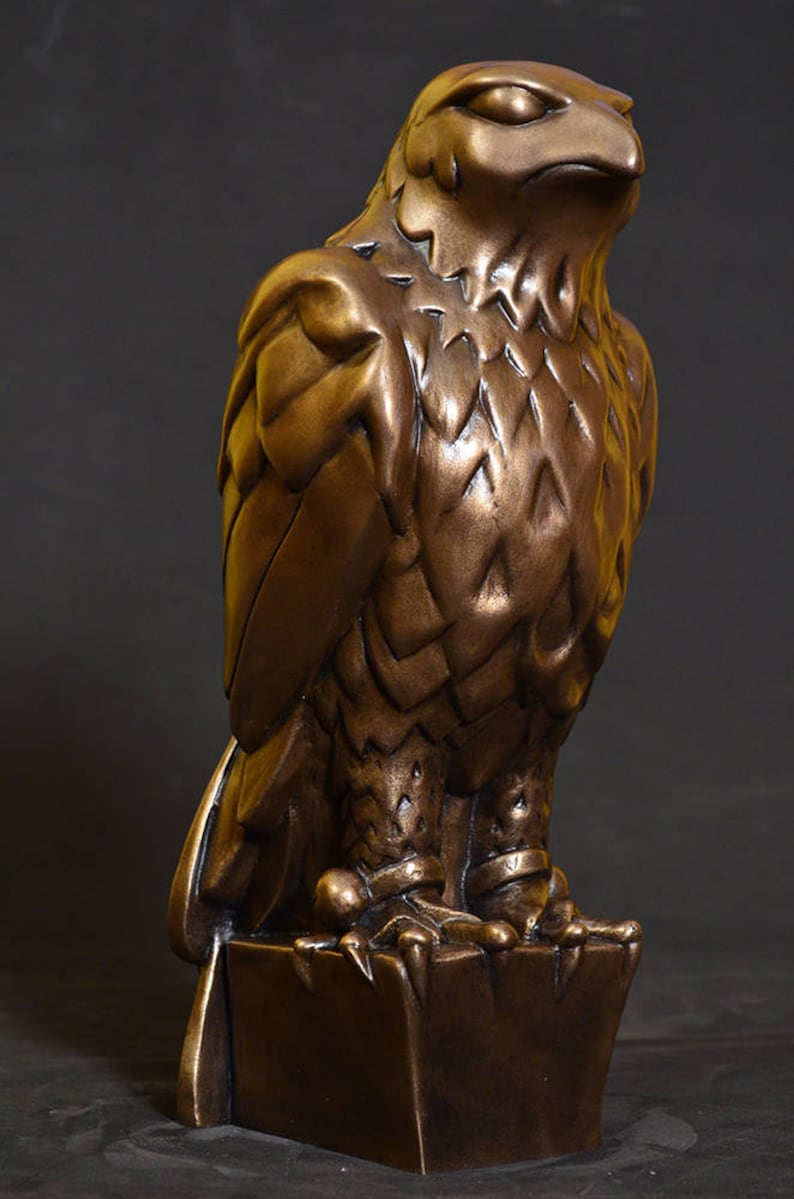Maltese Falcon Cold Cast Bronze Etsy