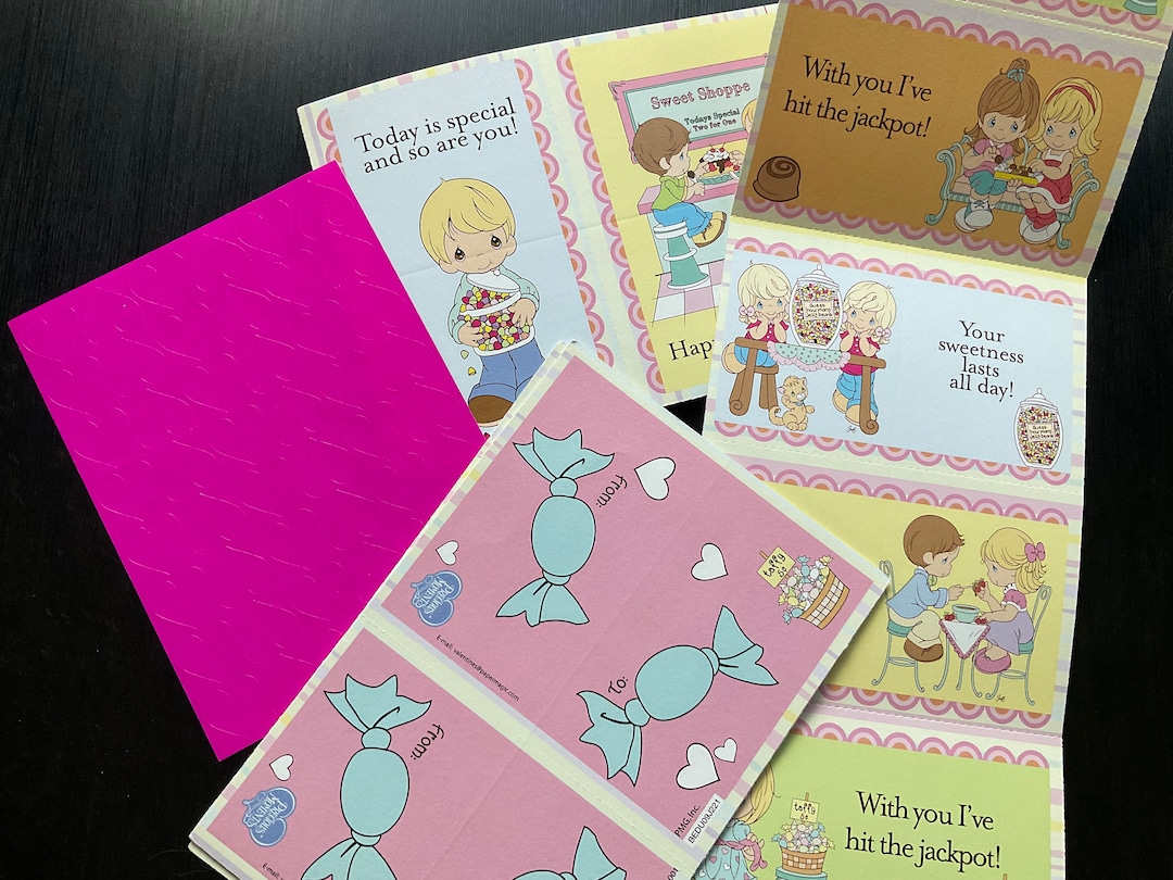 Childrens Valentine Classroom Exchange Cards, Precious Moments, by ...