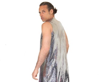 Men's Disco Rave Edm Festival Outfit Raver Robe