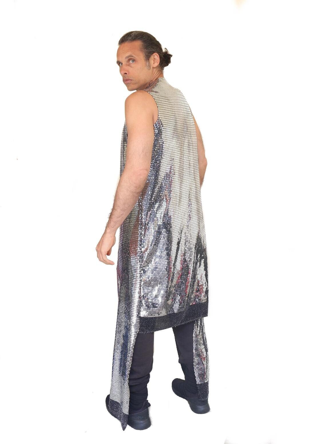 Men's Disco Rave Edm Festival Outfit Raver Robe - Etsy
