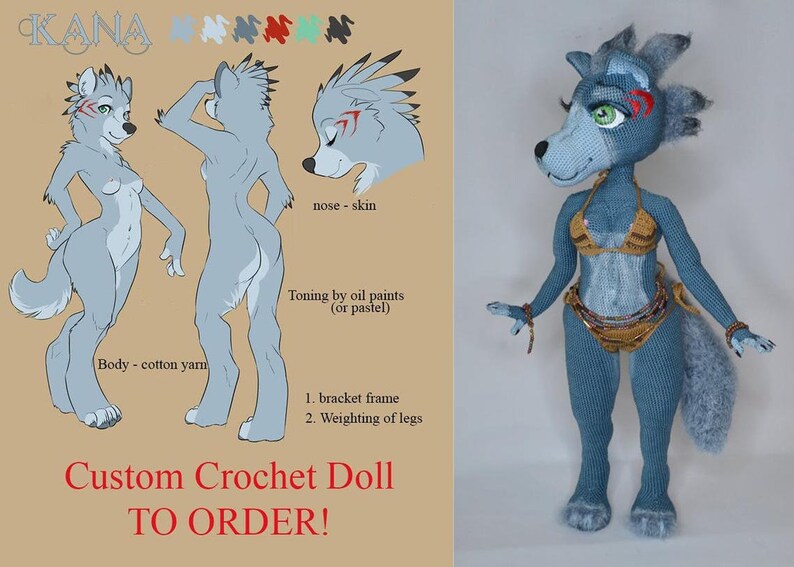 custom furry figures