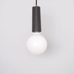 light fixture, hanging lamp minimal, ceramic chandelier, ceiling light, ceramic pendant light, rustic industrial lamp, minimalist light image 1