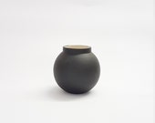 ceramic vase, single flower vase, minimalist Flower Vase, Modern Home Decor, contemporary ceramic, modern home, Black decoration flower vase