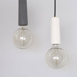 ceramic pendant light, ceramic hanging lamp, modern pendant light, rustic pendant light, minimalist pendant lamp, industrial hanging lamp image 8