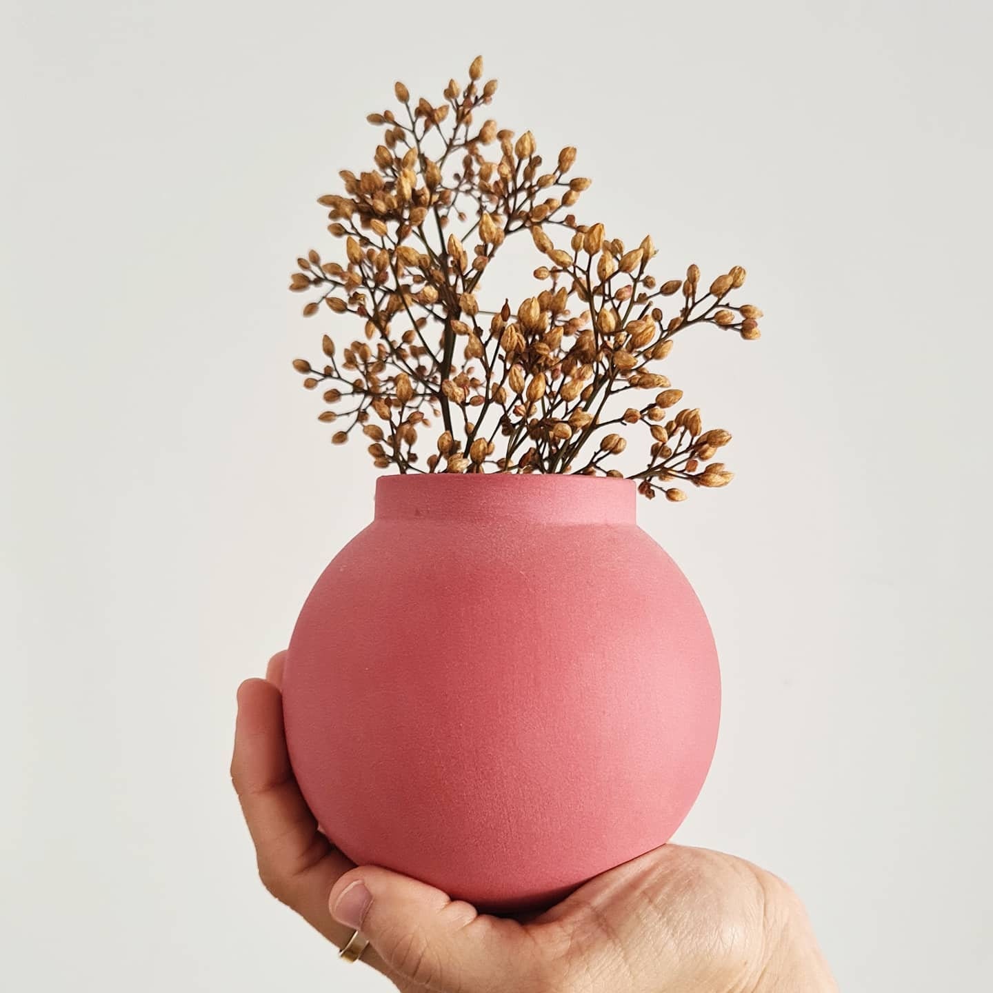 Vase Céramique, Vases Décor, Pour Fleurs, Vase à Fleurs Modernes, Minimaliste, Décor Contemporain, C