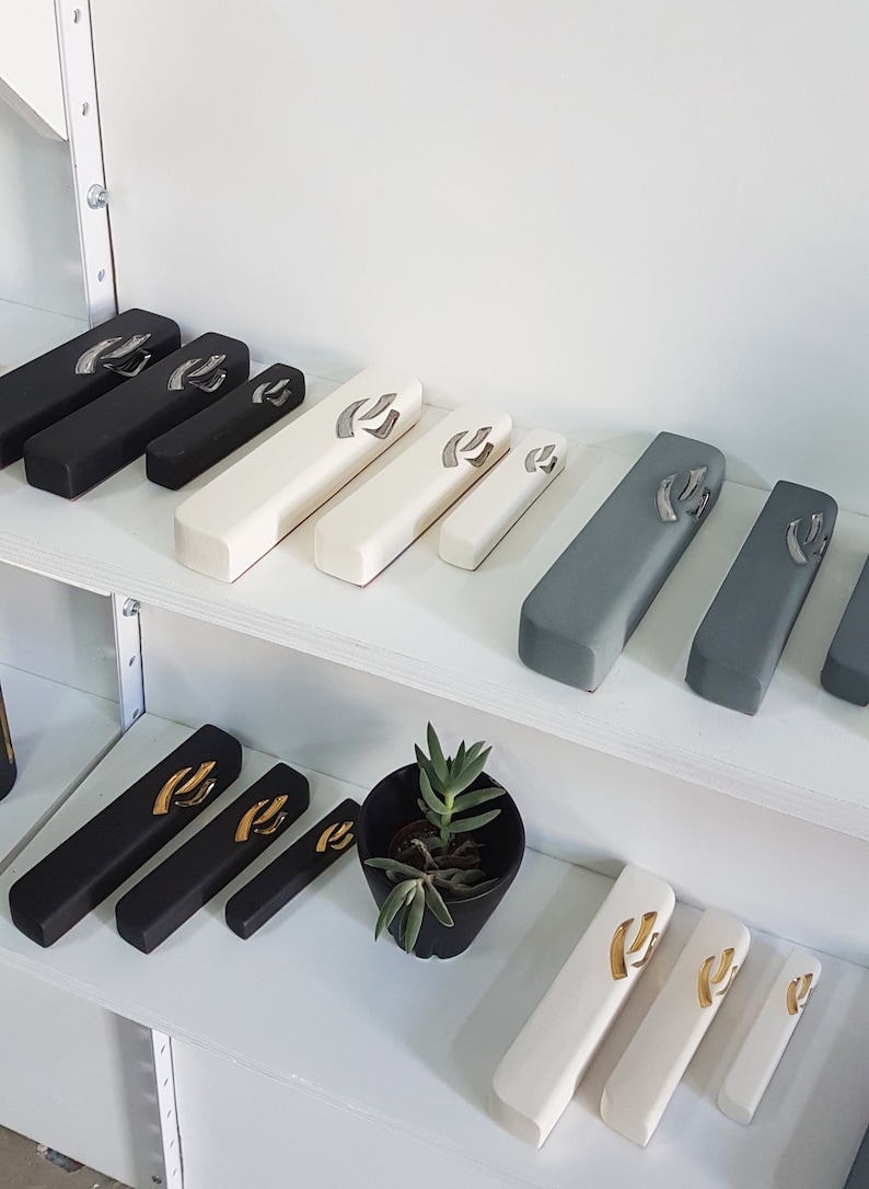 Mezuzah Modern Ceramic Mezuzah Case Mezuza Mezuzahs and Etsy