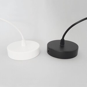 ceramic pendant light, ceramic hanging lamp, modern pendant light, rustic pendant light, minimalist pendant lamp, industrial hanging lamp image 4