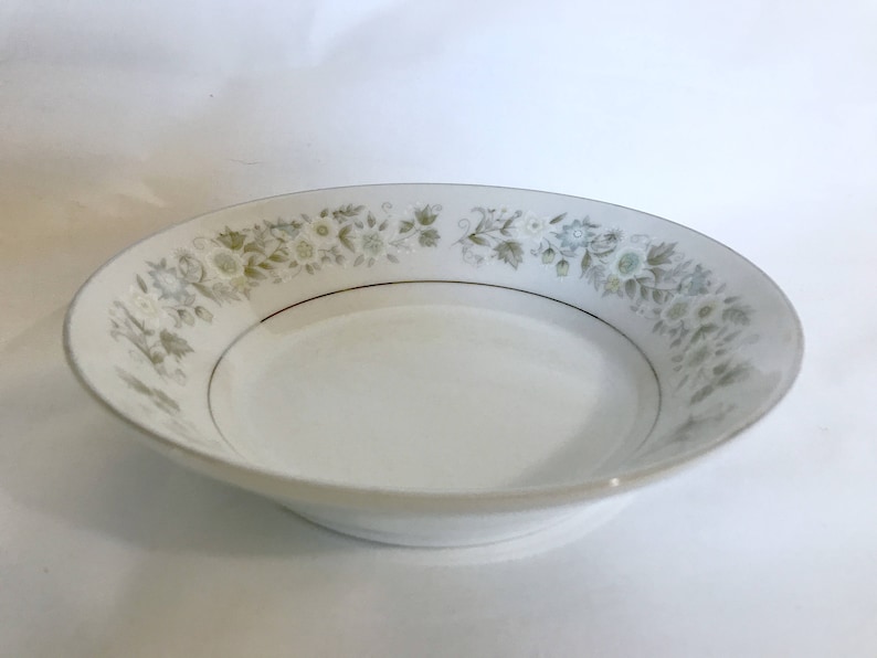 Replacement Dish for Set Fine China Made in Japan Dalton -Wild Flower Fruit Dessert Sauce Bowl #745 Vintage Imperial China by W