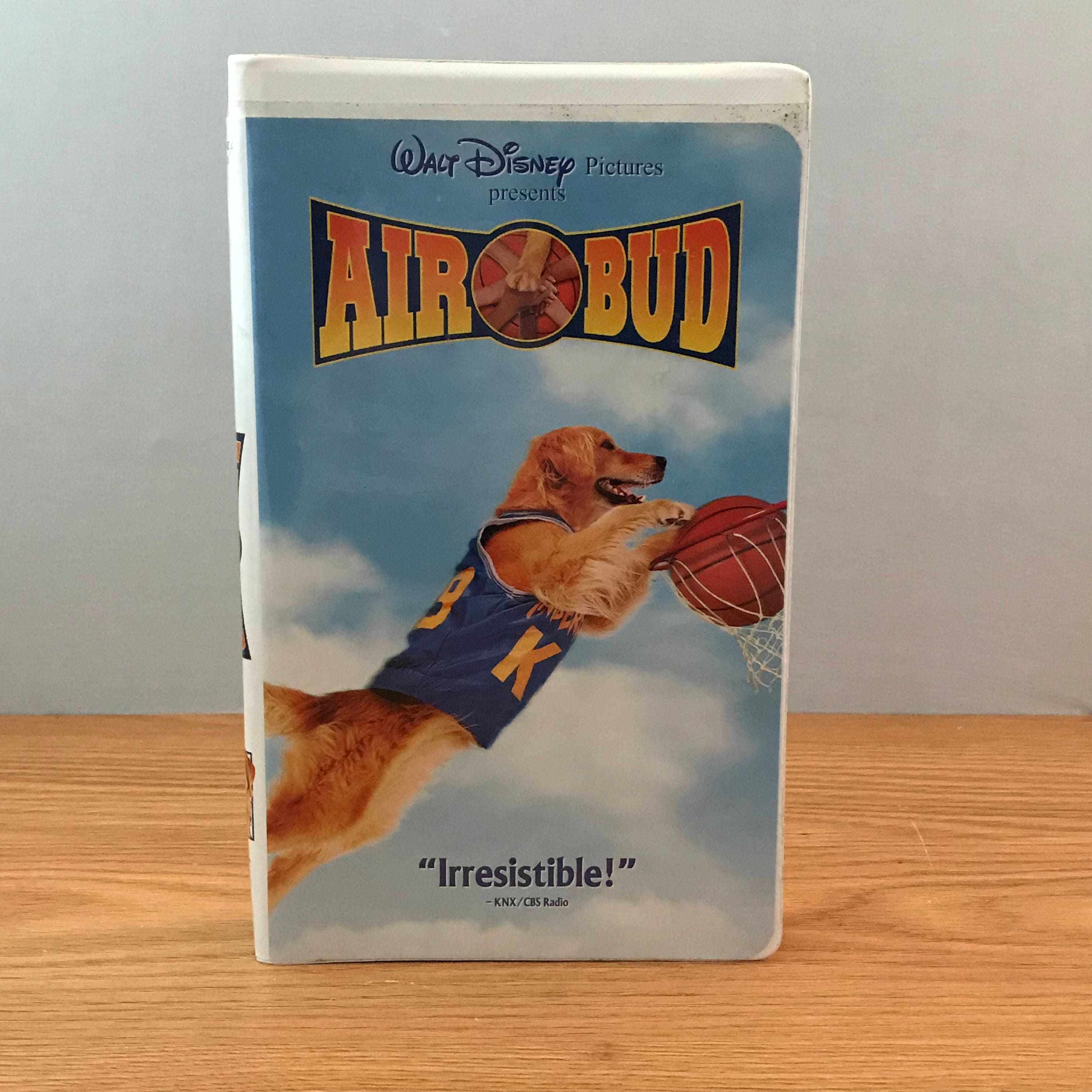 Disney's Air Bud VHS VCR Movie in Clamshell Case Etsy