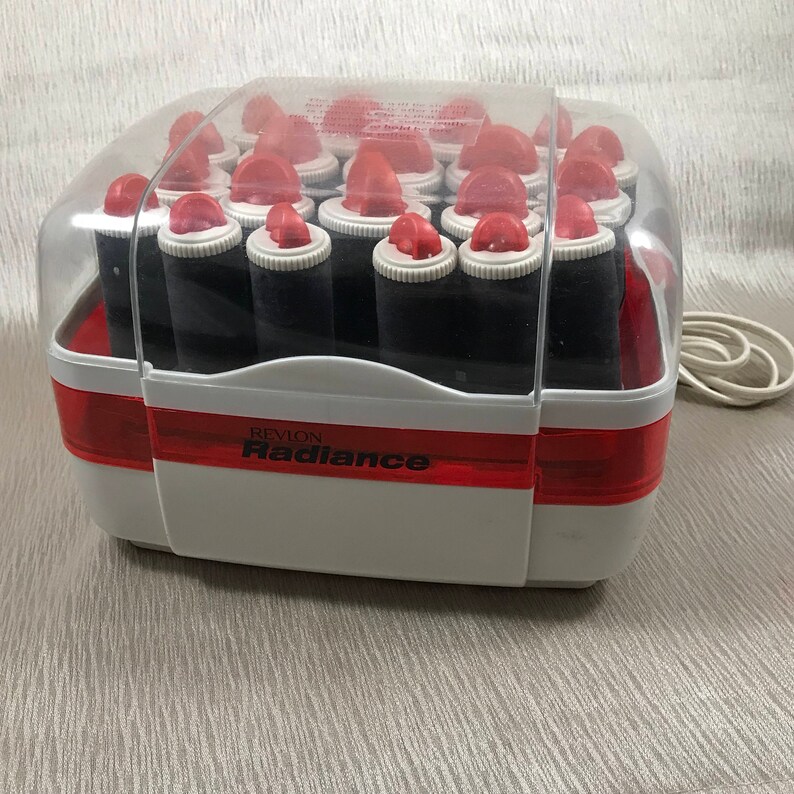 Revlon Radiance Hot Hair Rollers Electric Curlers Retro Etsy