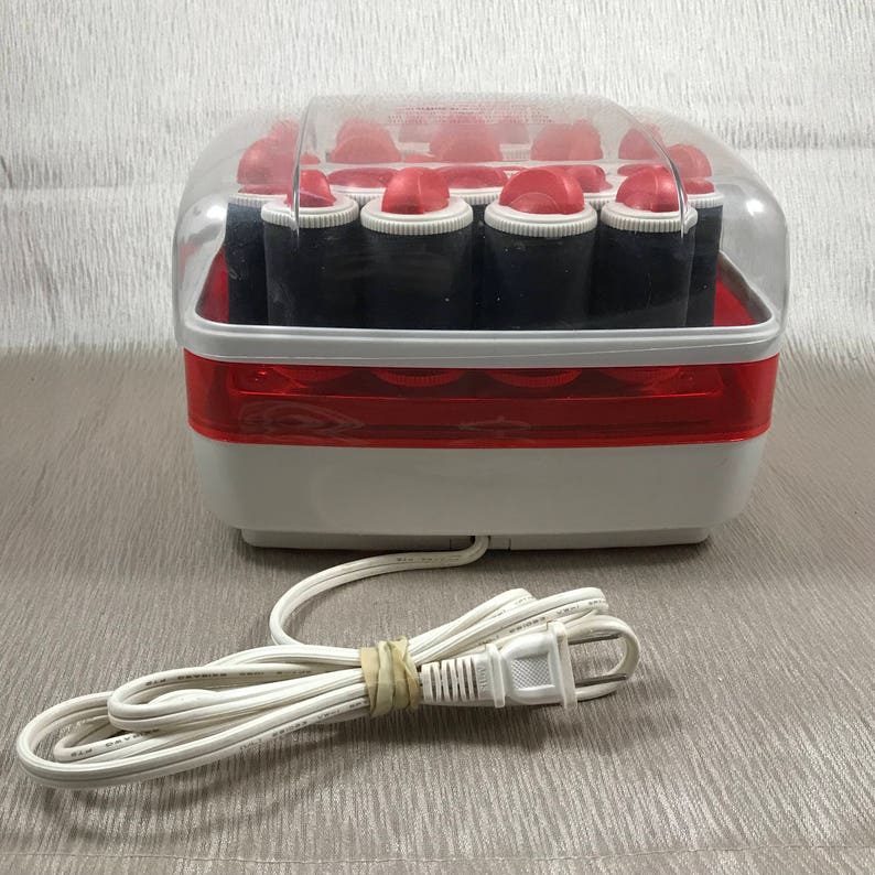 Revlon Radiance Hot Hair Rollers Electric Curlers Retro Etsy