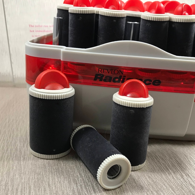 Revlon Radiance Hot Hair Rollers Electric Curlers Retro Etsy