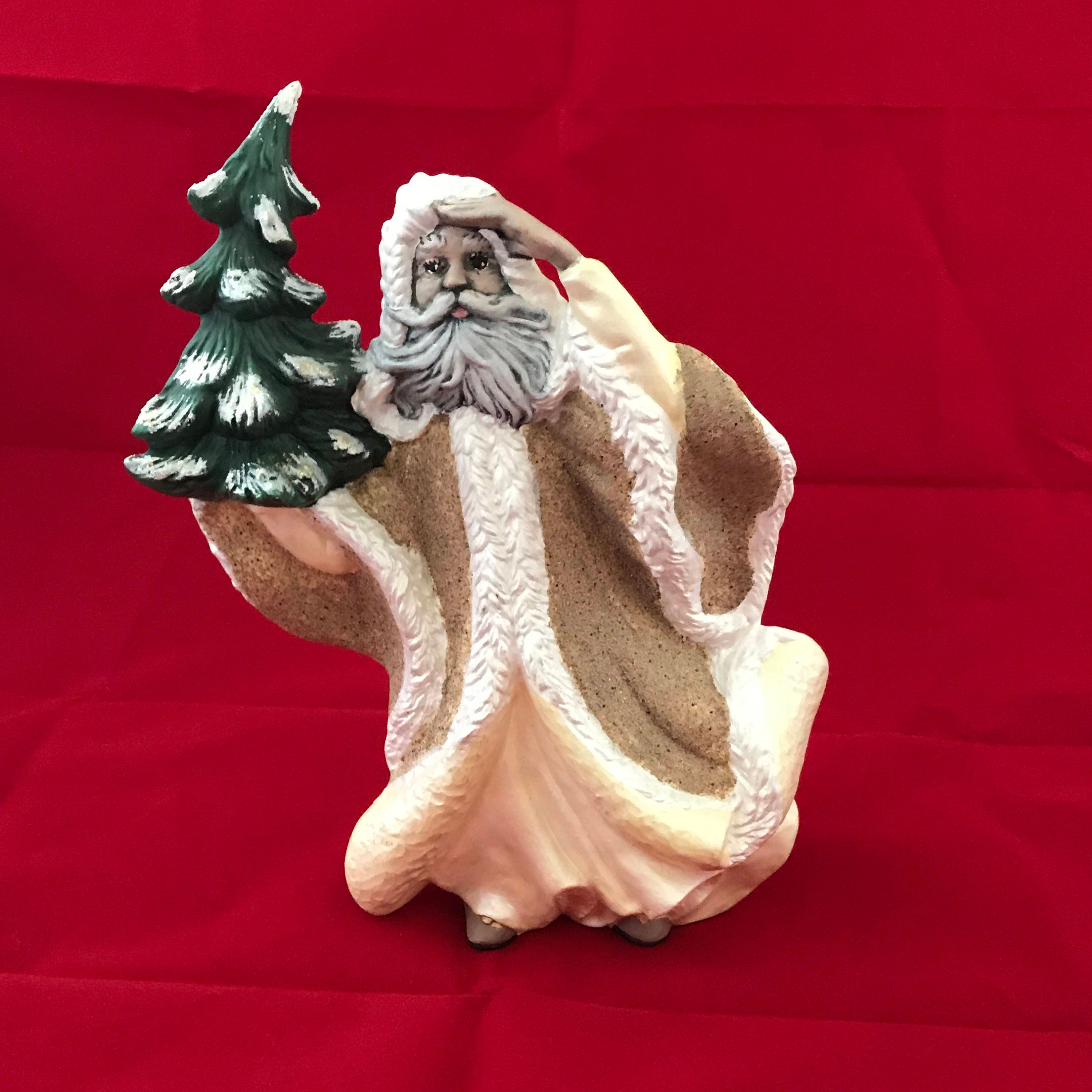 Ceramic Old World Santa Claus Statue 10 Victorian St Nicholas