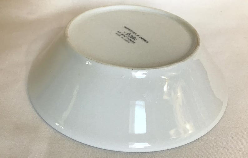 Replacement Dish for Set Fine China Made in Japan Dalton -Wild Flower Fruit Dessert Sauce Bowl #745 Vintage Imperial China by W