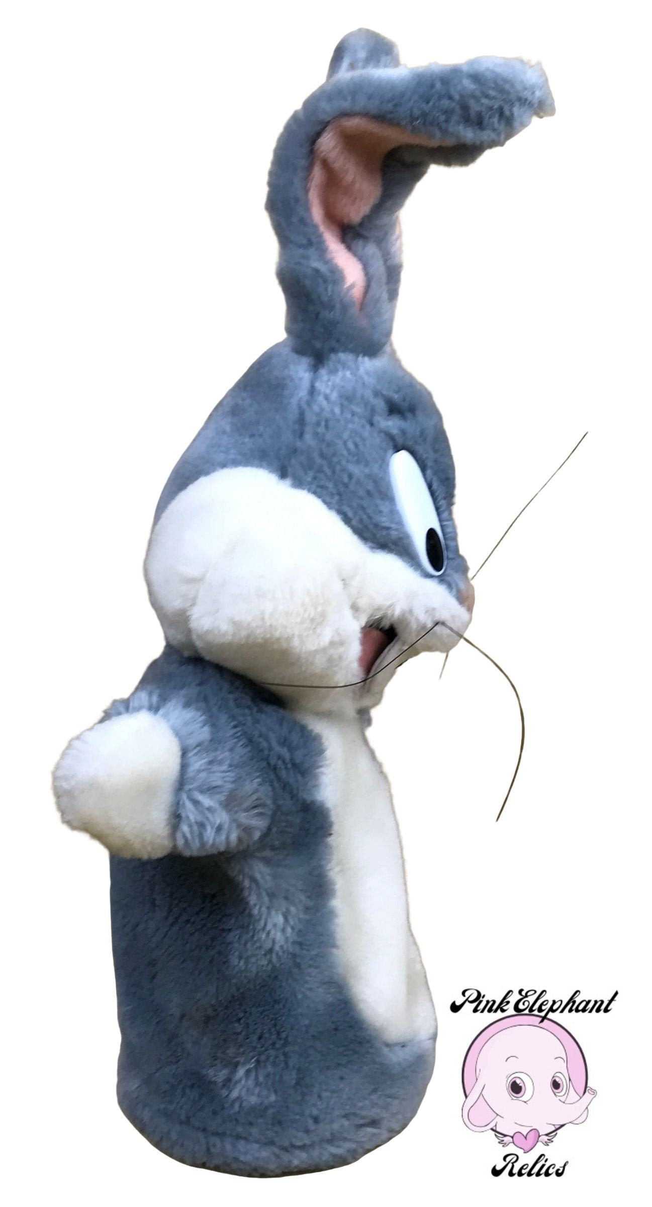 1993 Bugs Bunny Hand Puppet Vintage 14 Plush Warner Etsy