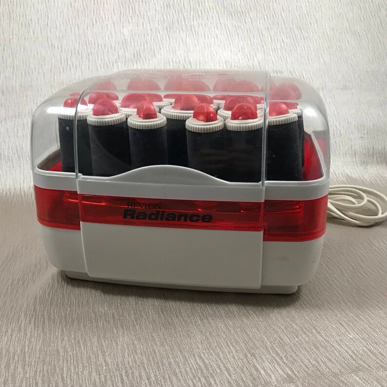 Revlon Radiance Hot Hair Rollers Electric Curlers Retro Etsy