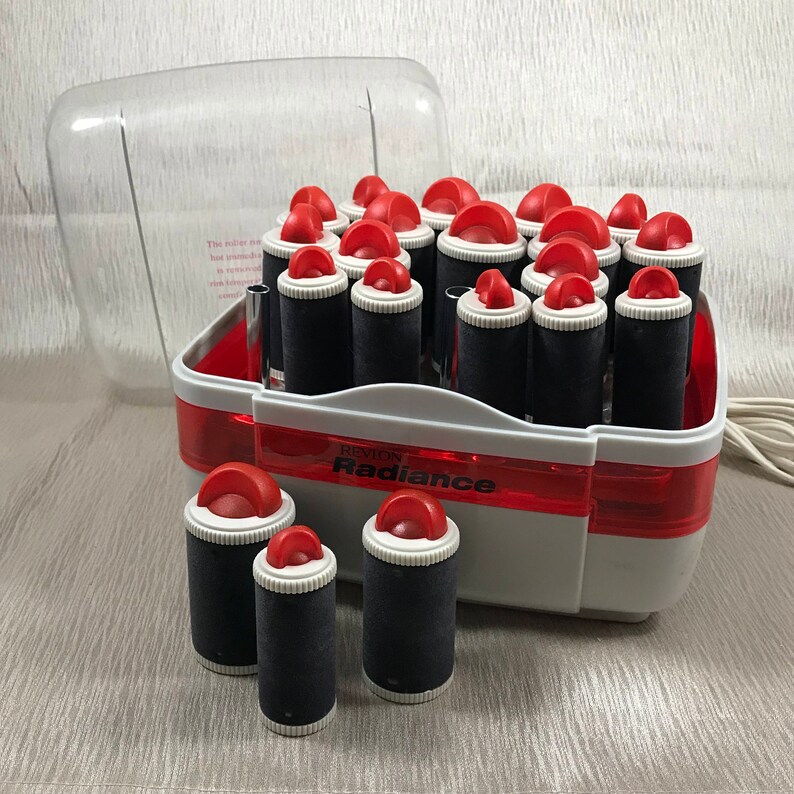 Revlon Radiance Hot Hair Rollers Electric Curlers Retro Etsy