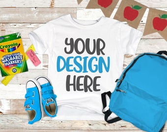 School Shirt Mockup Etsy