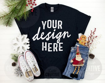 Mommy And Me Christmas Red Long Sleeve Shirt Siblings Rib Etsy