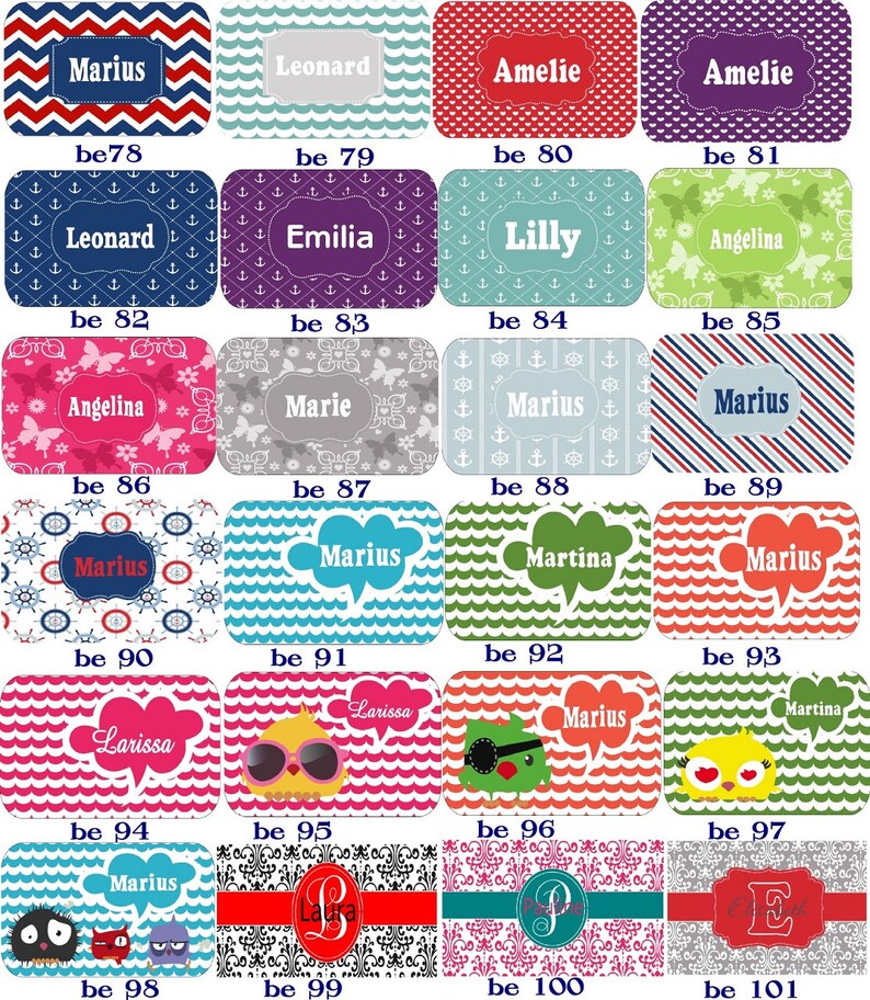 Kinderrucksack mit Namen Eulen Kindergartenrucksack personalisiert Rucksack Tasche