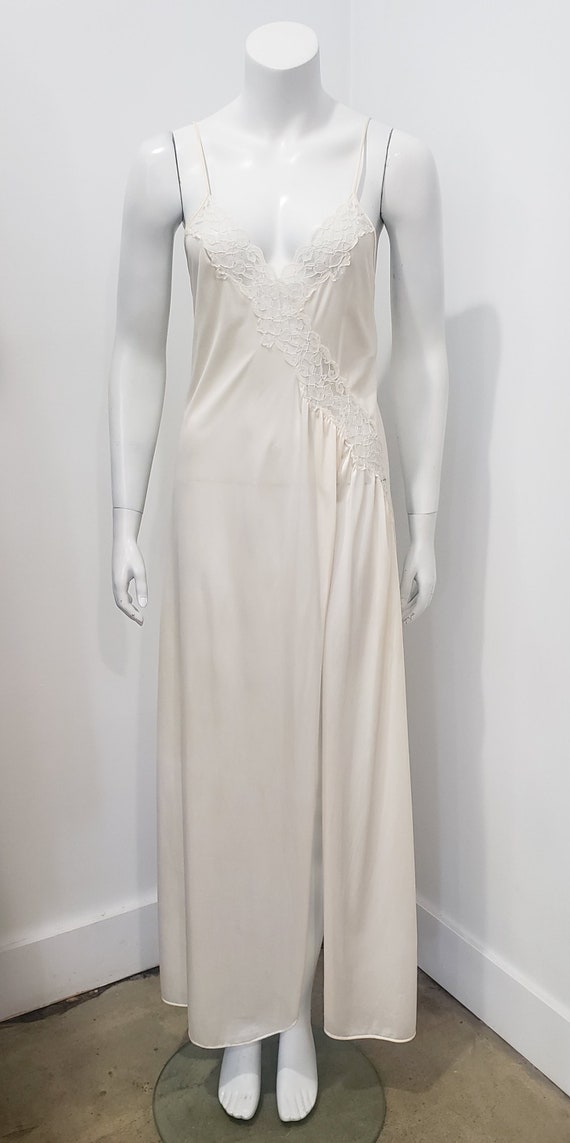Vintage 70’s Hollywood Glam Romantic Wedding Lace… - image 1