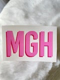 Double Layer Monogram Decal | Two Color Monogram Decal | Decal for Phone, Tumbler, Car, Luggage | Customizable Vinyl Decal