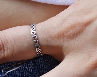 Pandora Heart Ring - Etsy UK
