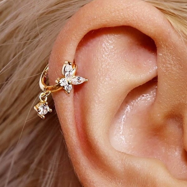 Cartilage earrings etsy clearance