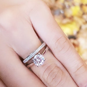 Olivia - Engagement Ring Set, Wedding Ring,Oval Ring, Bridal Ring Set,Promise Ring, Art Deco Ring, Promise Ring, Diamond Simulant