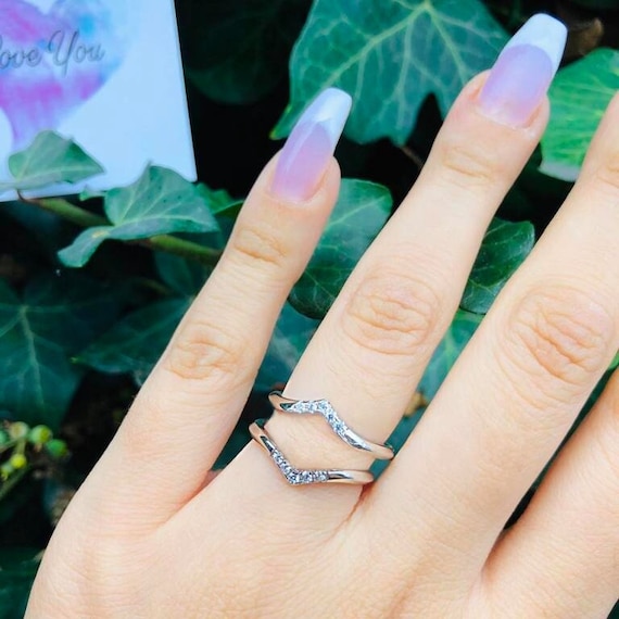 Silver Wish Ring Love Infinity Ring Stacking Ring Sterling