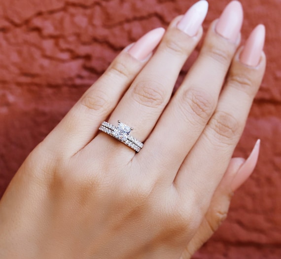 Princess cut promise rings for girlfriend outlet