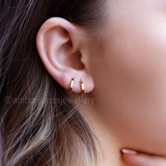 Tiny cheap plain hoops