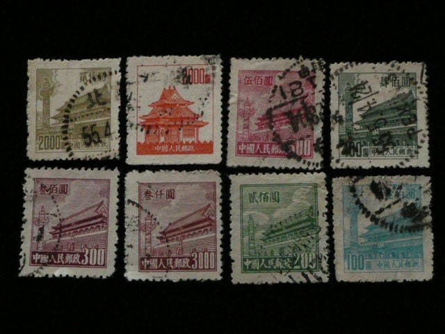 いくつかの国で珍しい切手 Rare china stamp - Etsy 日本