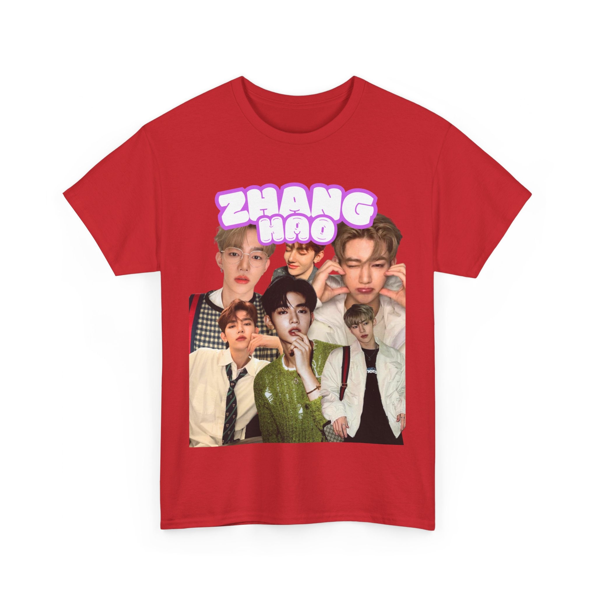 ZEROBASEONE zb1 ハンビン　mc サノク Tシャツ ZEROBASEONE ZB1 Zhang Hao K-pop Unisex Cotton T-shirt - Etsy