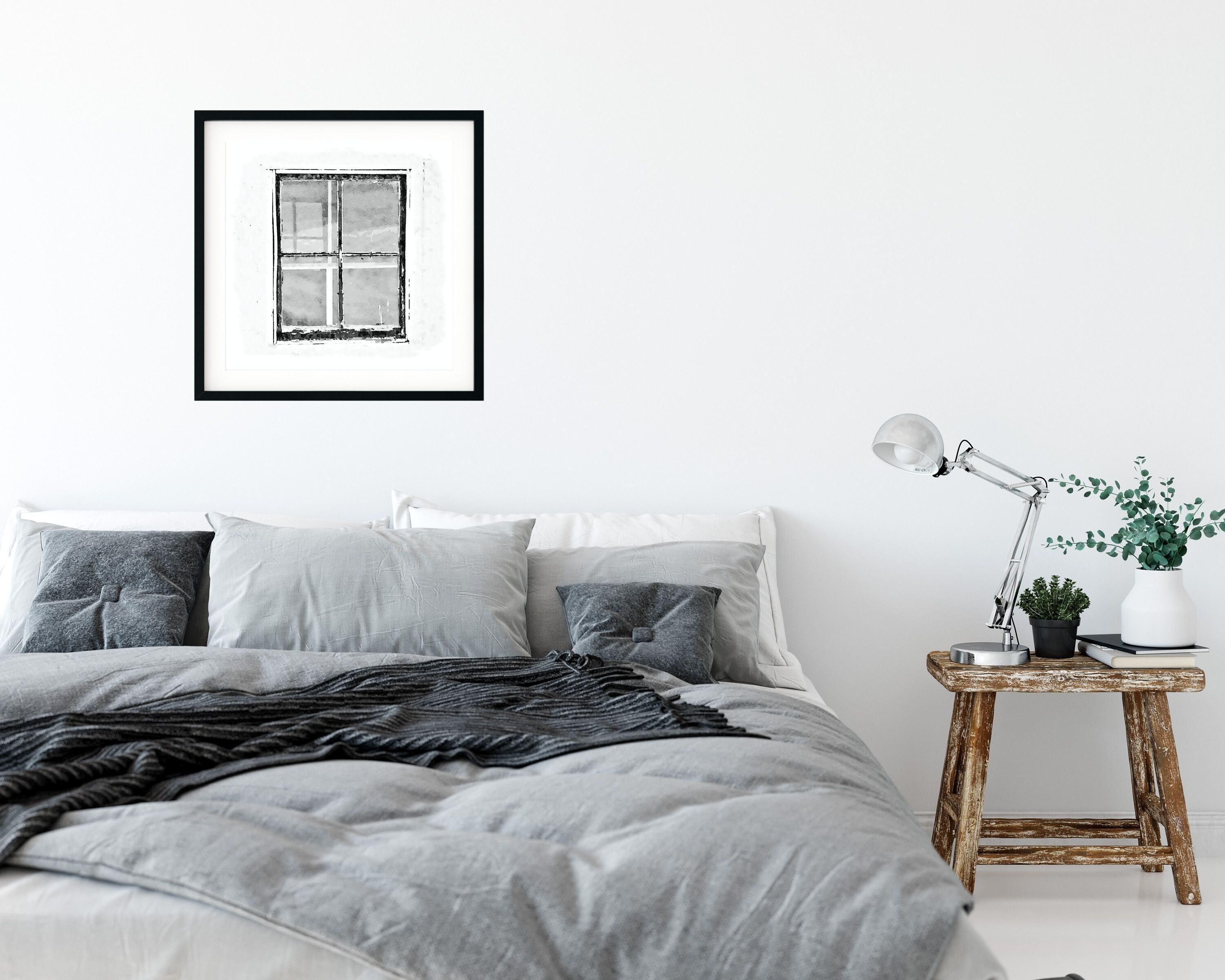 Black and White Wall Art Prints Over the Bed Wall Decor Etsy UK