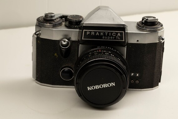 Vintage Praktica Super TL With Pentacon F1.8 50mm Screw Lens