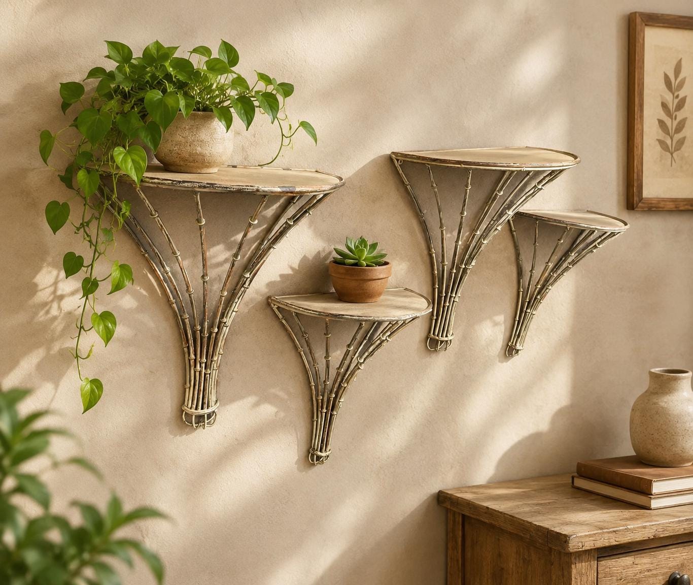 Hollywood Regency Shelves - Etsy