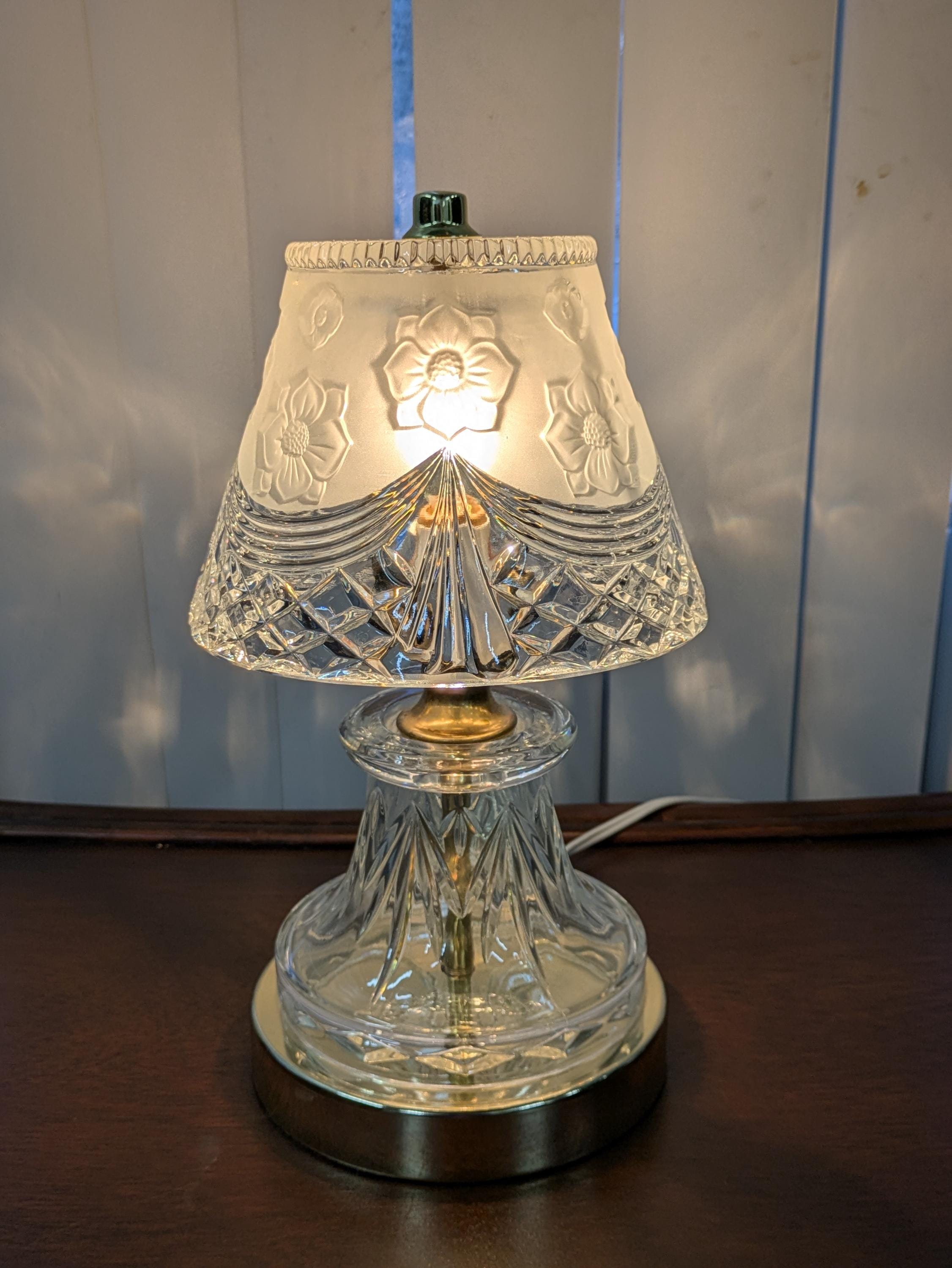 Crystal Small Base Lamp Dorma Small Crystal Table Lamp White By Dunelm