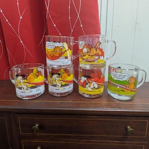 Garfield Coffee Mug McDonald&#39;s Vintage 1978 Mug Cup Jim Davis