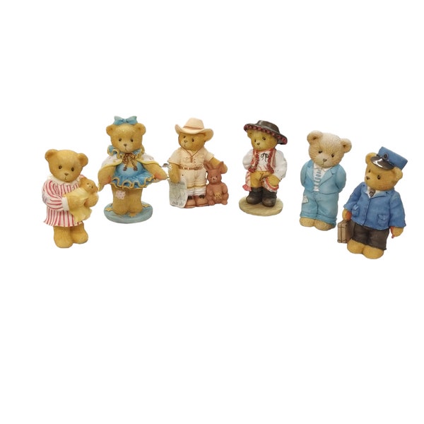 Vintage Cherished Teddies Figurines Teddy Bear Statue