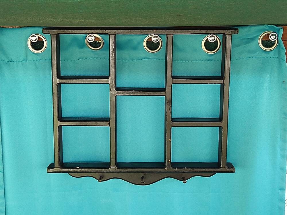 Vintage Shadow Box Shelf Wooden Miniatures Wall Hanging Shelf Etsy