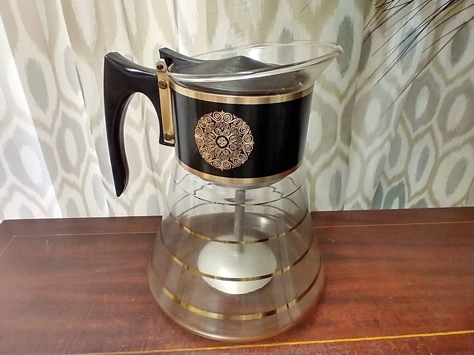 Pyrex Flameware 7759 9 Cup Glass Percolator Coffee Pot Complete - household  items - by owner - housewares sale 