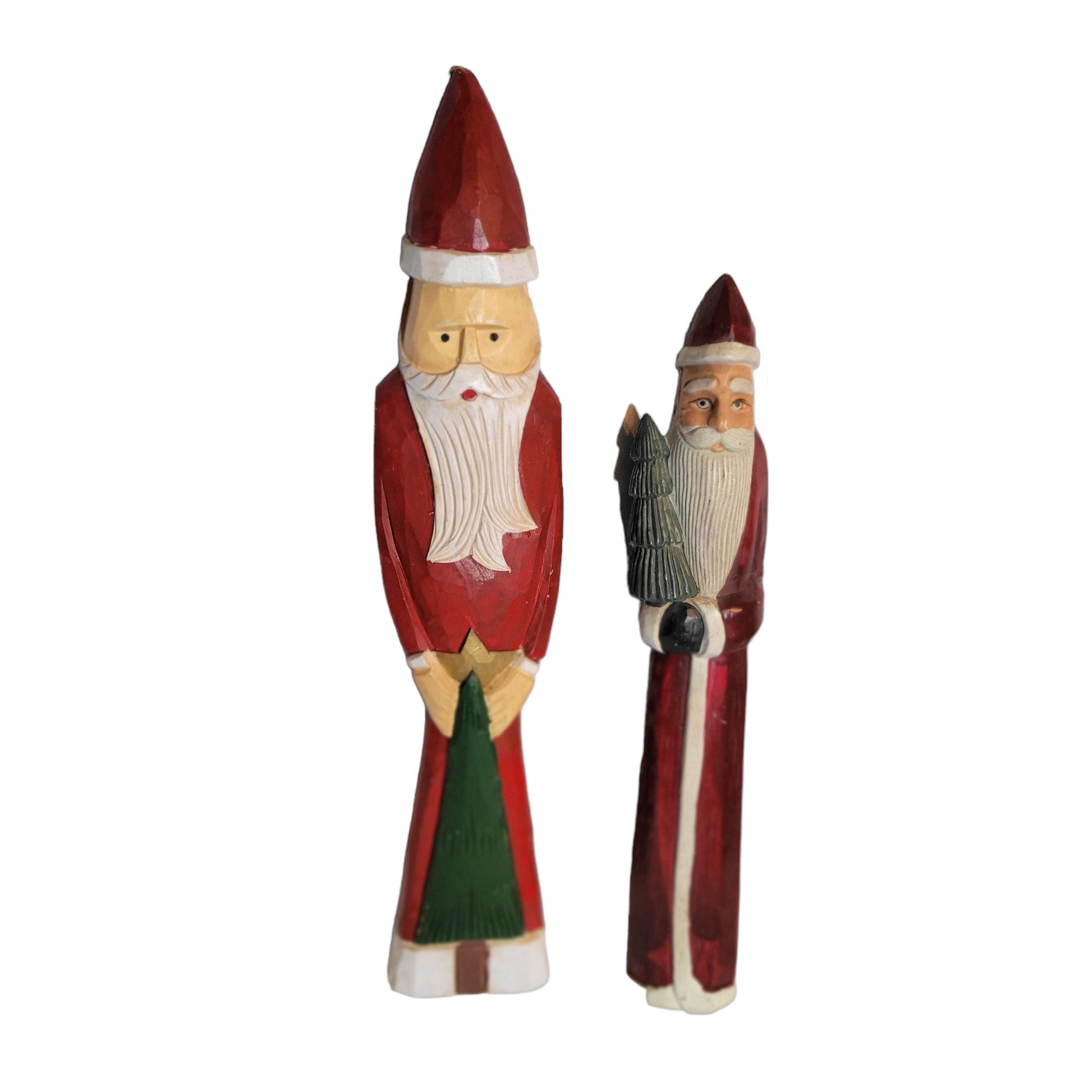 Christmas Desktop Decoration Figurines in Wood – RusticReach
