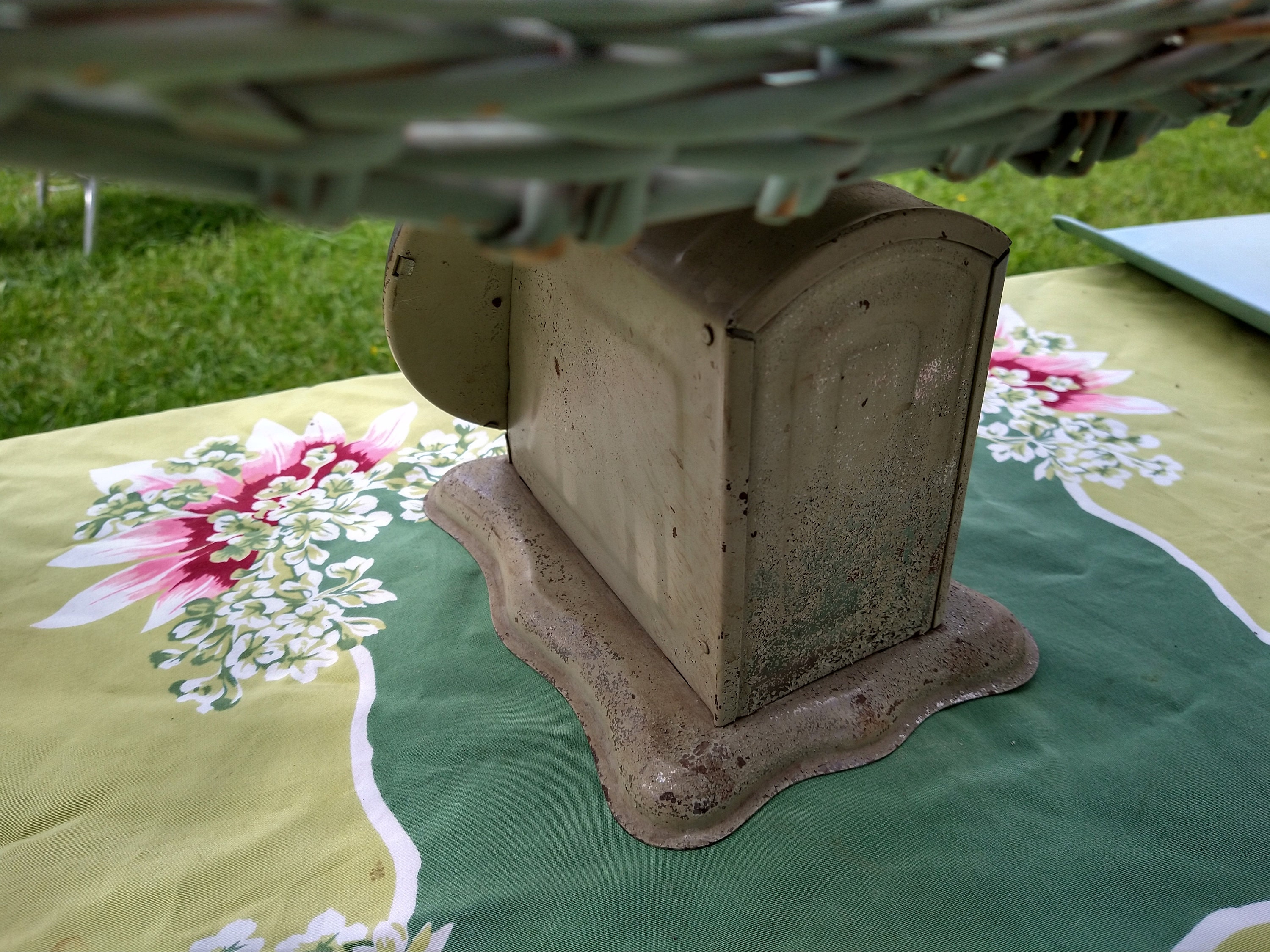 Vintage Wicker Basket Baby Scale Nursery Decor Plant Stand Etsy