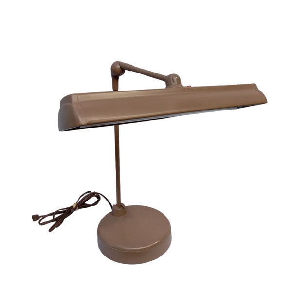Vintage Dazor Task Light Adjustable Articulating Drafters Desk Table Top Architect Metal Craft Mid Century Mod Work Lamp Industrial