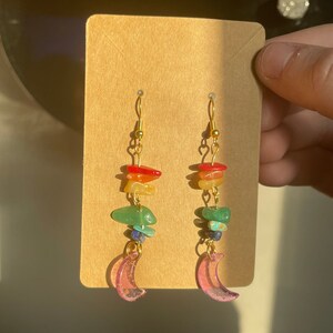 Chakra Crystal Earrings